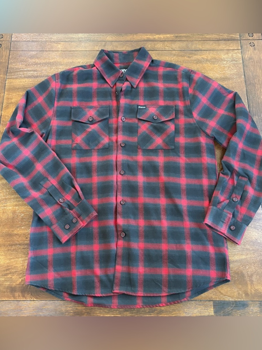 Dixxon Flannel Snap-On Tools Limited Edition Form & Function Shirt Red Plaid L